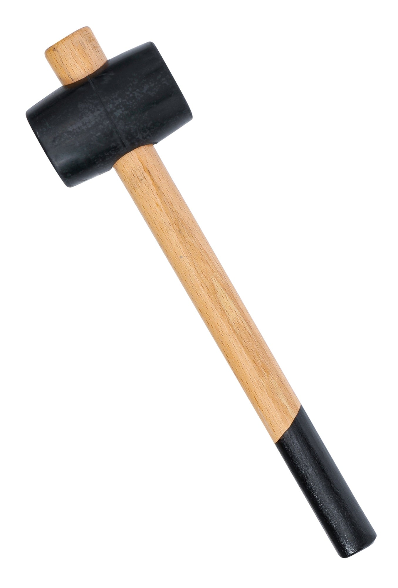 BGS DIY 1860 Gummihammer Holzstil Kopf-Ø 55mm Kopfgewicht 250g