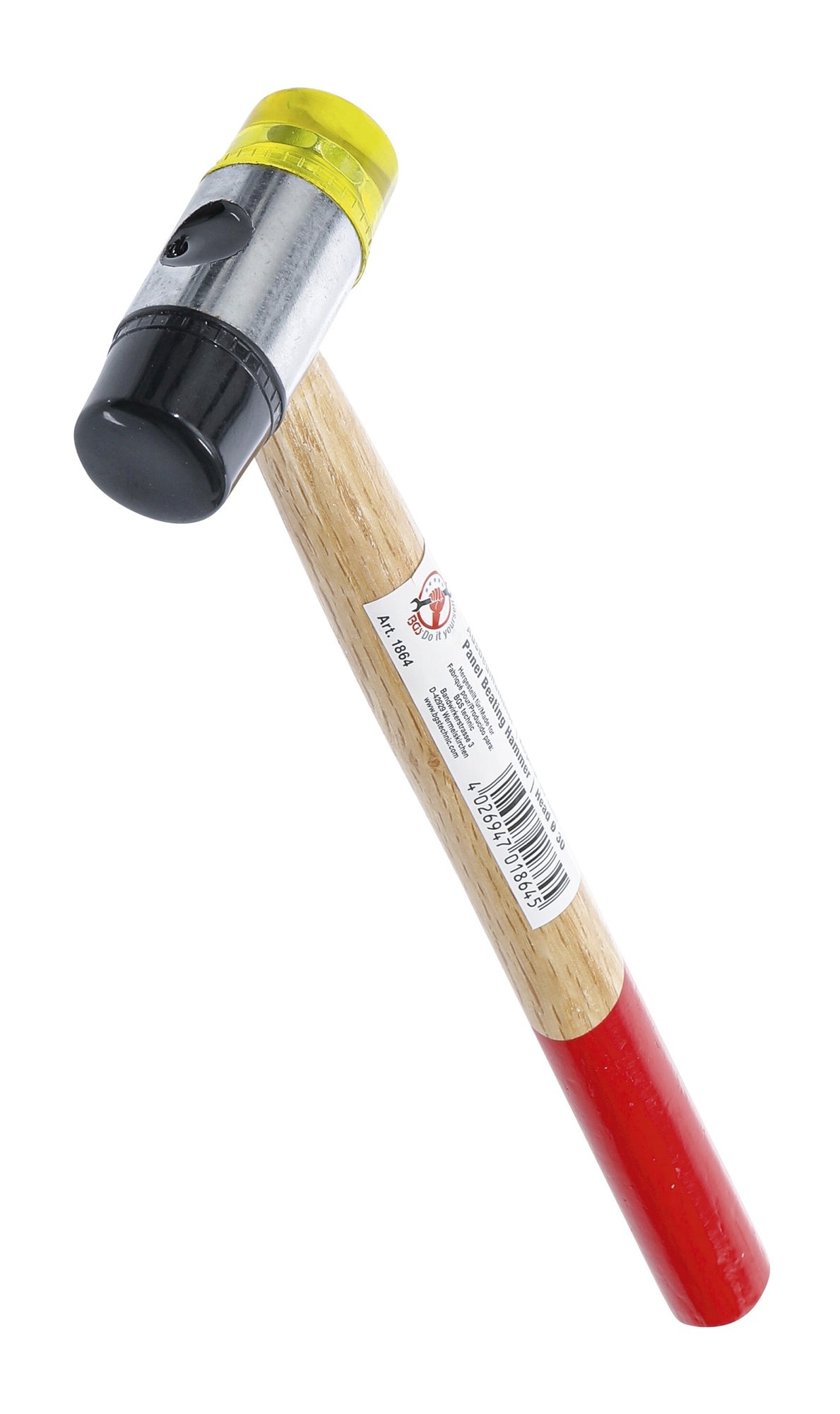 BGS DIY 1864 Ausbeulhammer Holzstiel Kopfdurchmesser Ø30mm