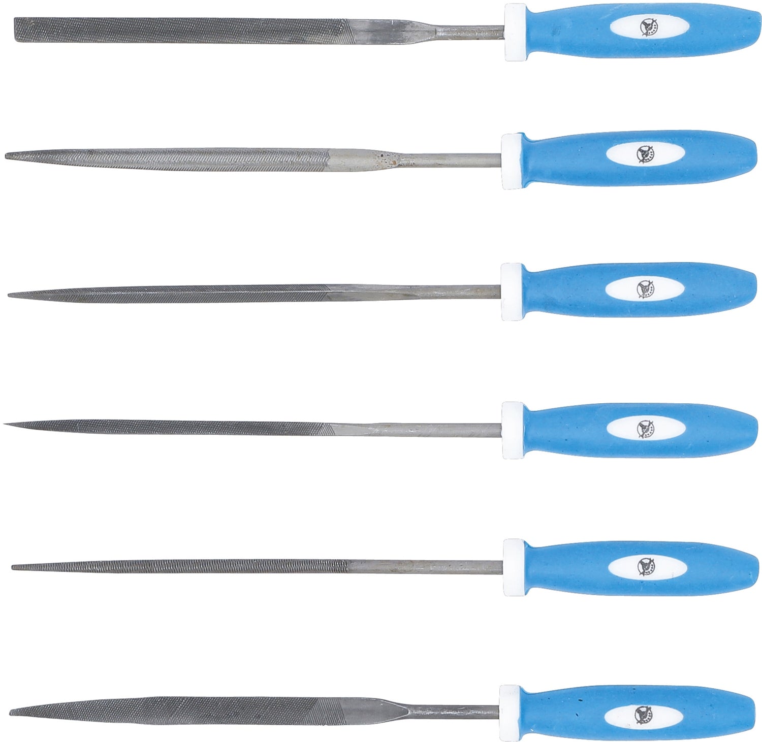 BGS DIY 1911 Satz Nadelfeilen Feilenlängen 140mm 6 teilig