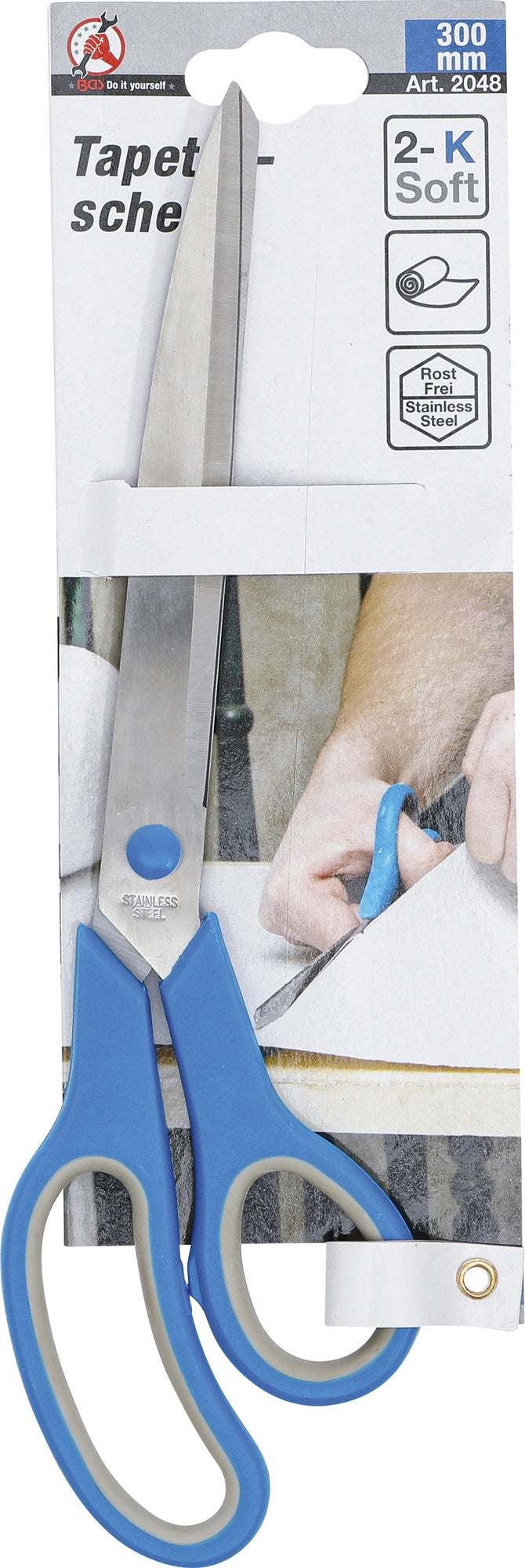 BGS DIY 2048 Tapetenschere Länge 300mm