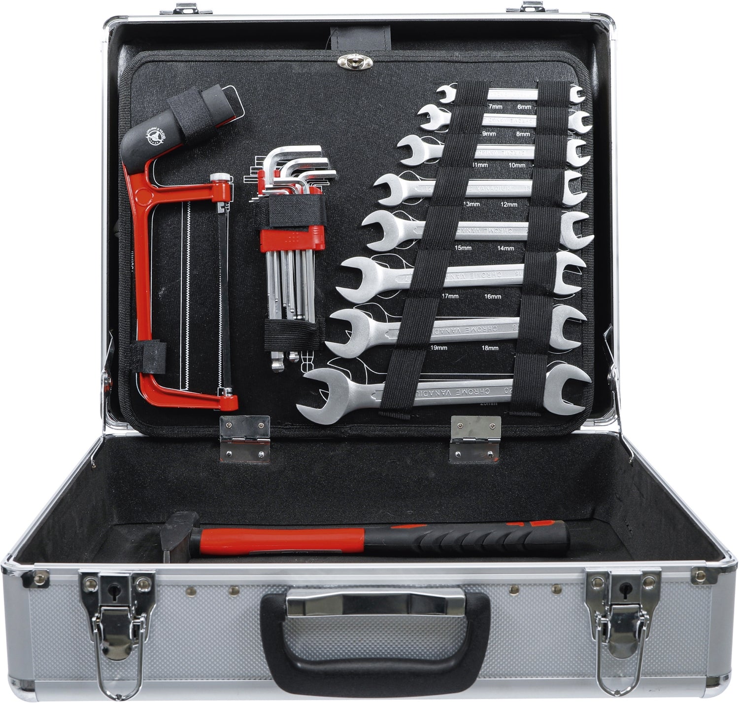 BGS DIY 2204 Werkzeugsatz im Alukoffer 129 teilig