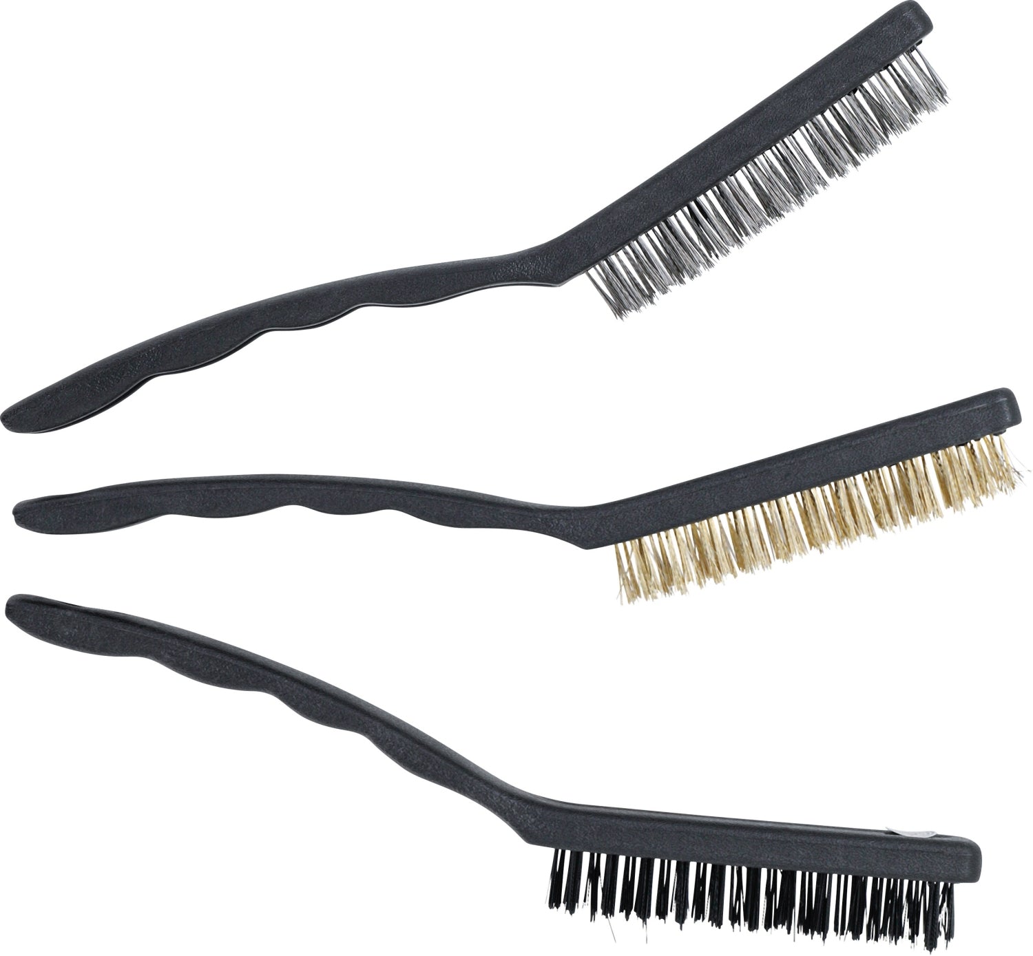 BGS 3079 Satz Bürsten Nylon Messing Stahl Länge 225mm