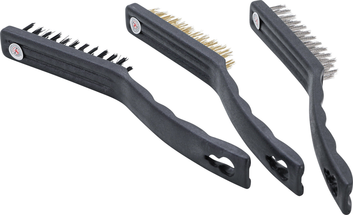 BGS 3079 Satz Bürsten Nylon Messing Stahl Länge 225mm