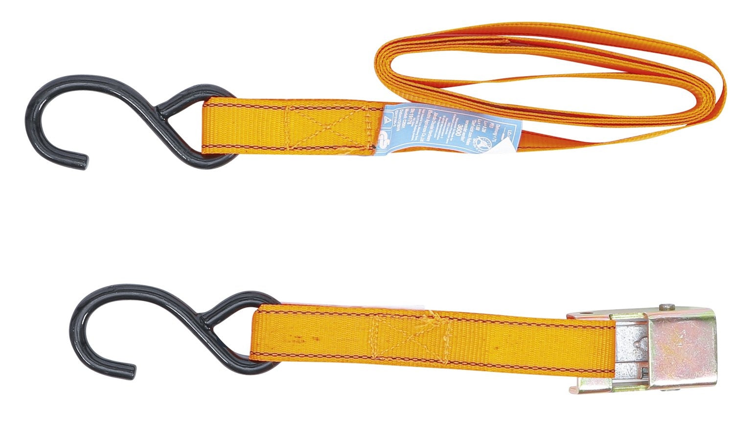 BGS DIY 3600 Satz Haltegurte 2m x 25mm 2 teilig