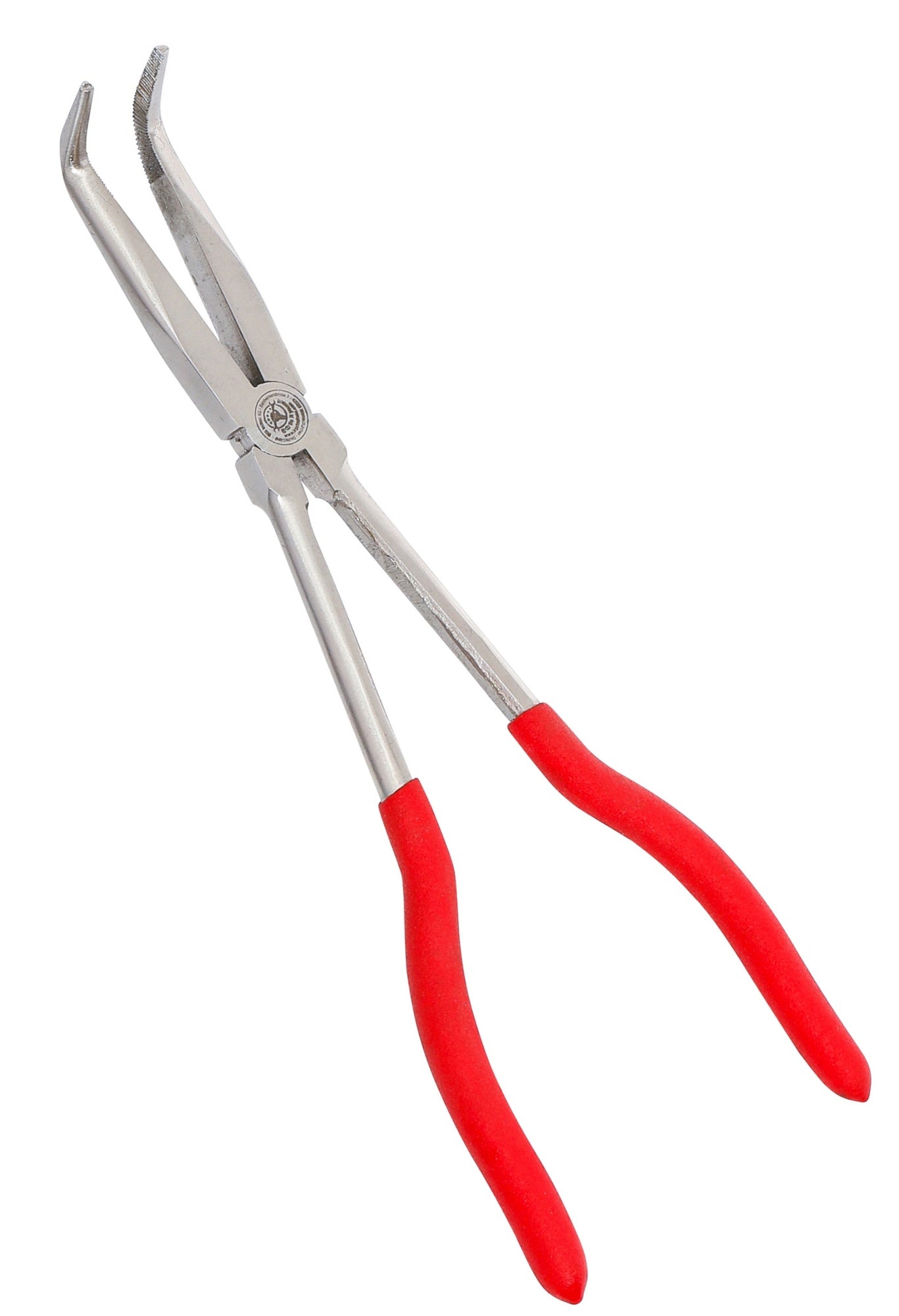 BGS DIY 412 Telefonzange extra lang 90° gebogen Länge 280mm