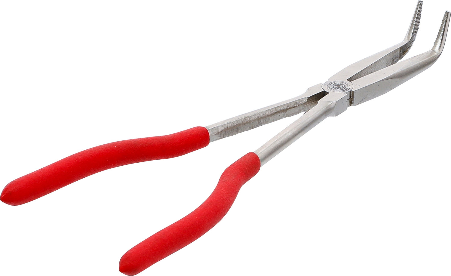 BGS DIY 412 Telefonzange extra lang 90° gebogen Länge 280mm