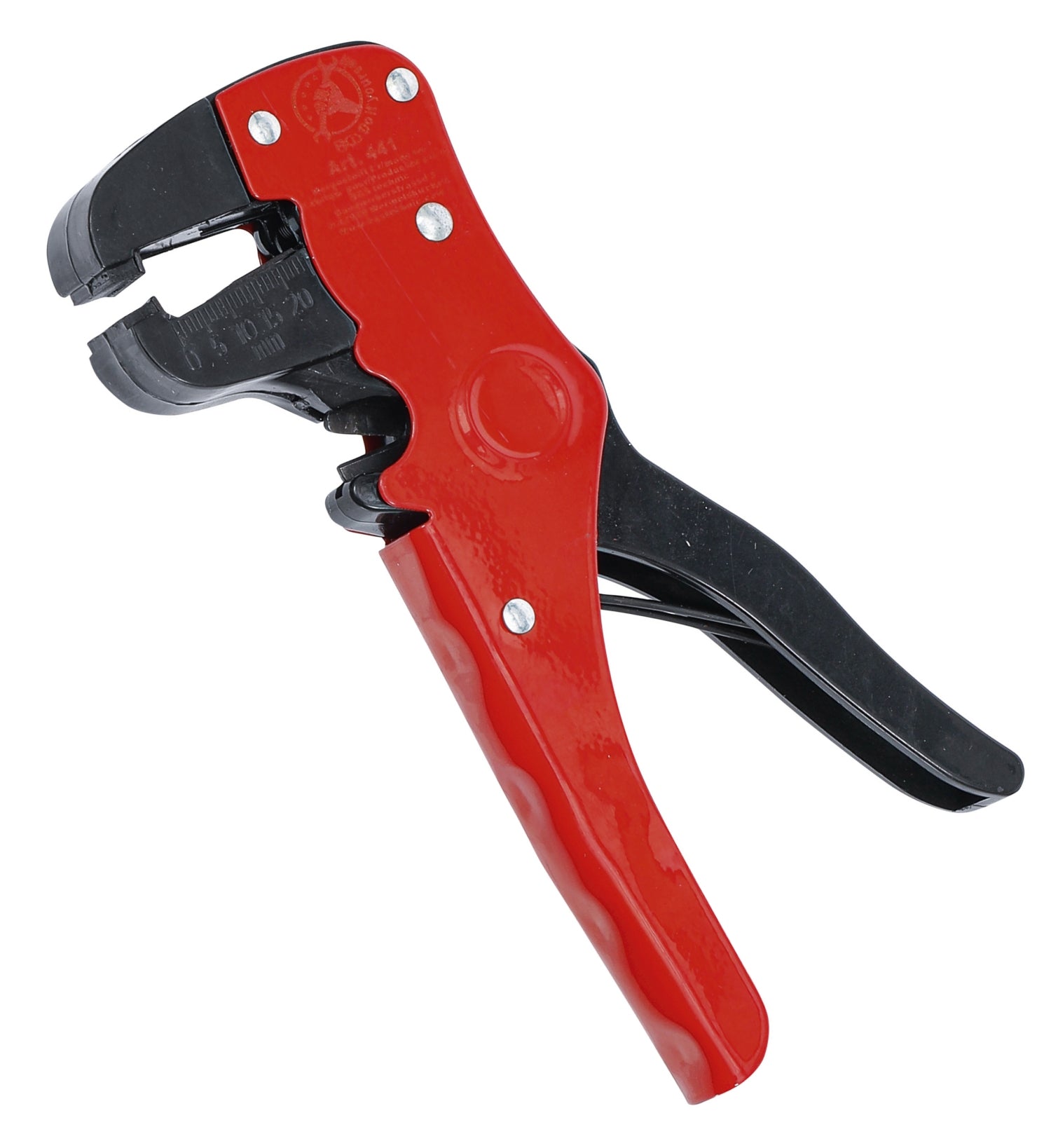 BGS DIY 441 Abisolierzange automatisch für Kabelquerschnitte Ø 0,5 - 8mm² Länge 175mm