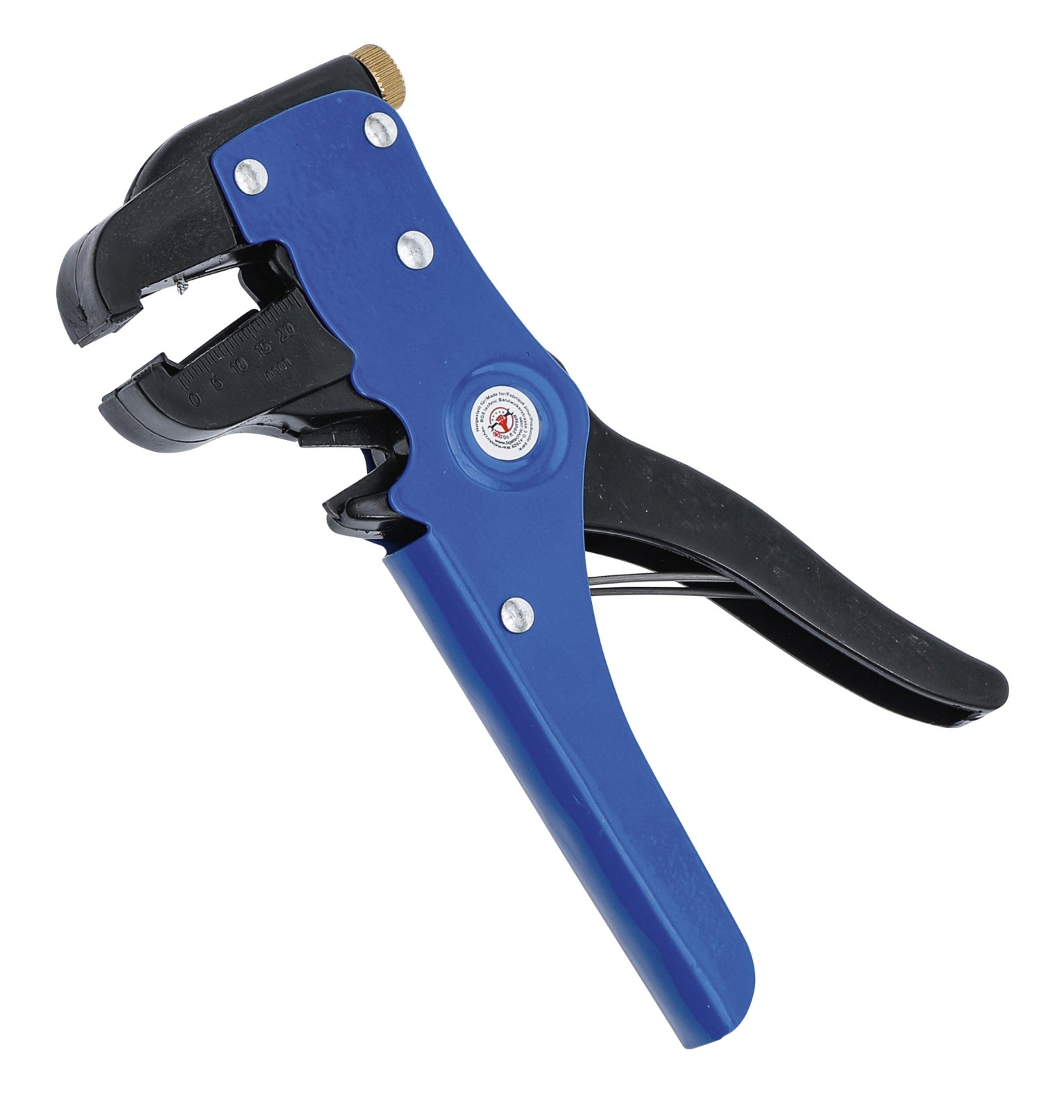 BGS DIY 443 Abisolierzange automatisch für Kabelquerschnitte Ø 0,2 - 6mm² Länge 175mm