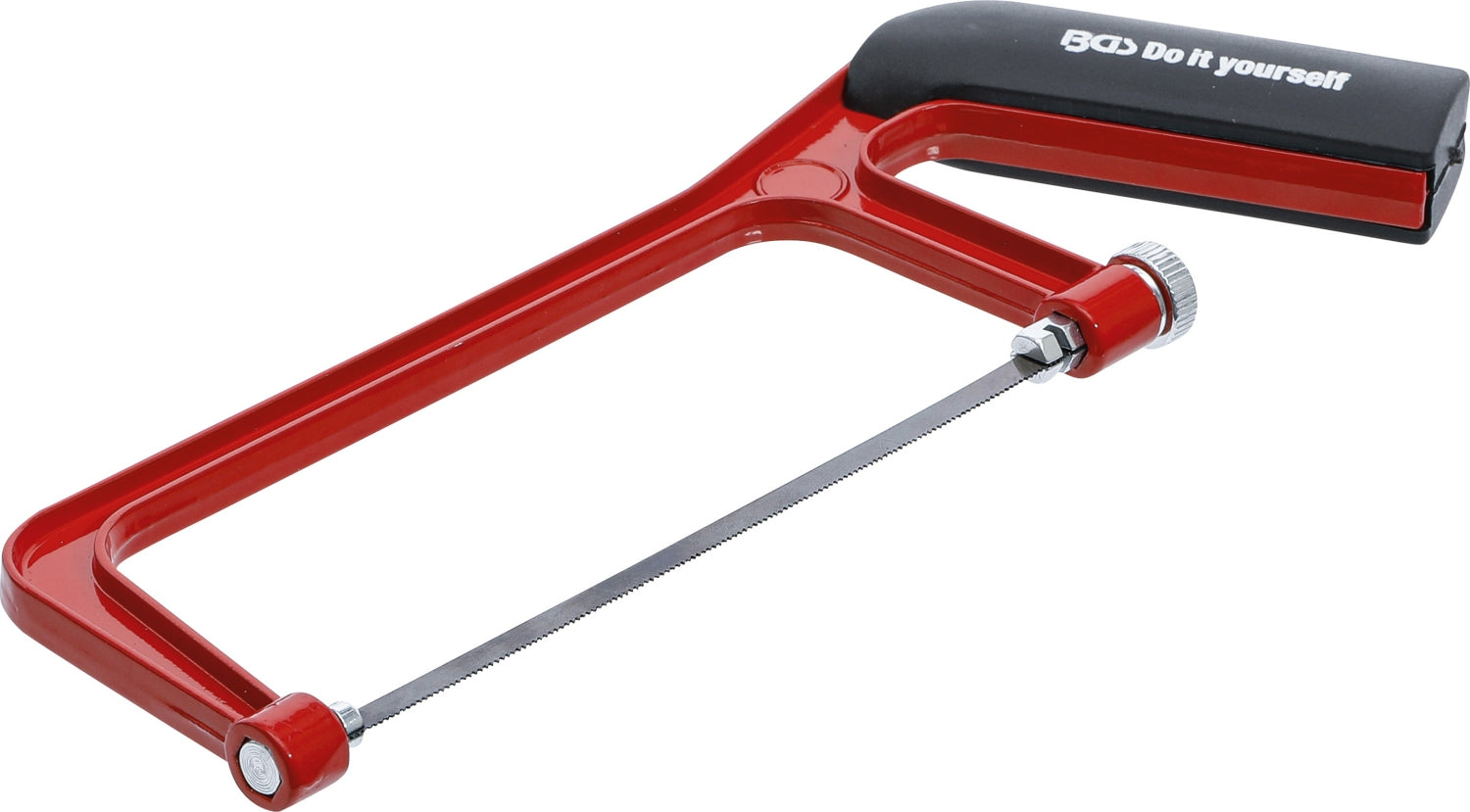 BGS DIY 50344 Aluminium Sägebogen inklusive 1 Sägeblatt Länge 150mm