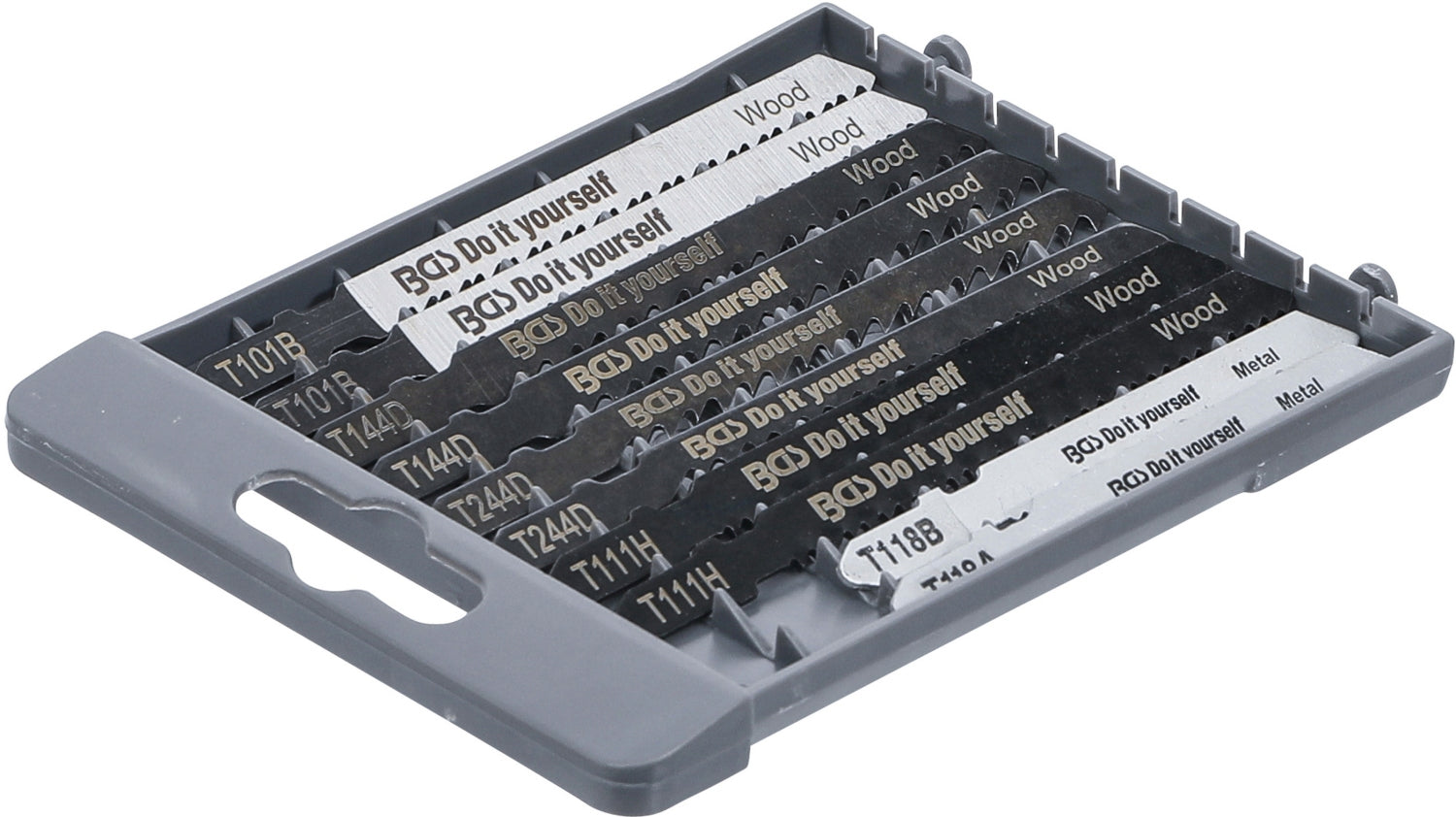 BGS DIY 50355 Satz Stichsägeblätter 10 teilig