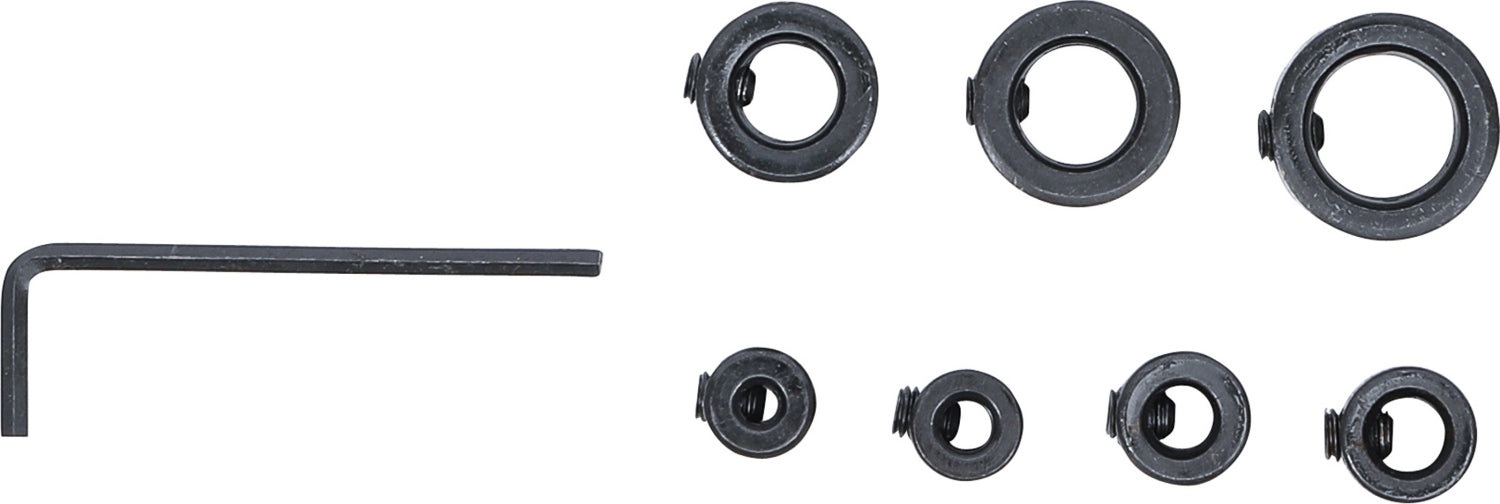 BGS DIY 50407 Satz Bohrtiefenbegrenzer 8 teilig