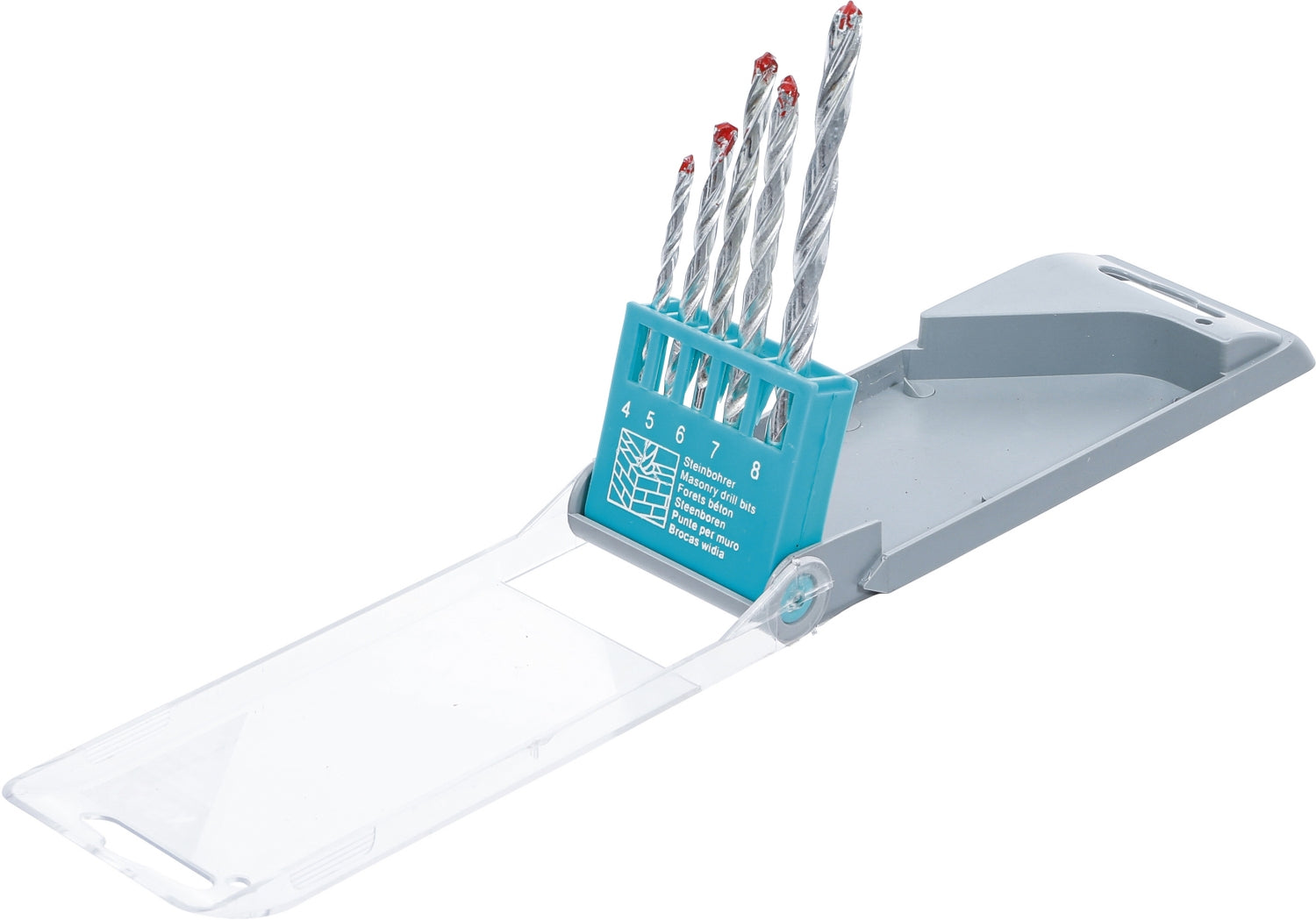 BGS DIY 50805 Satz Steinbohrer Ø4 - 8mm 5 teilig