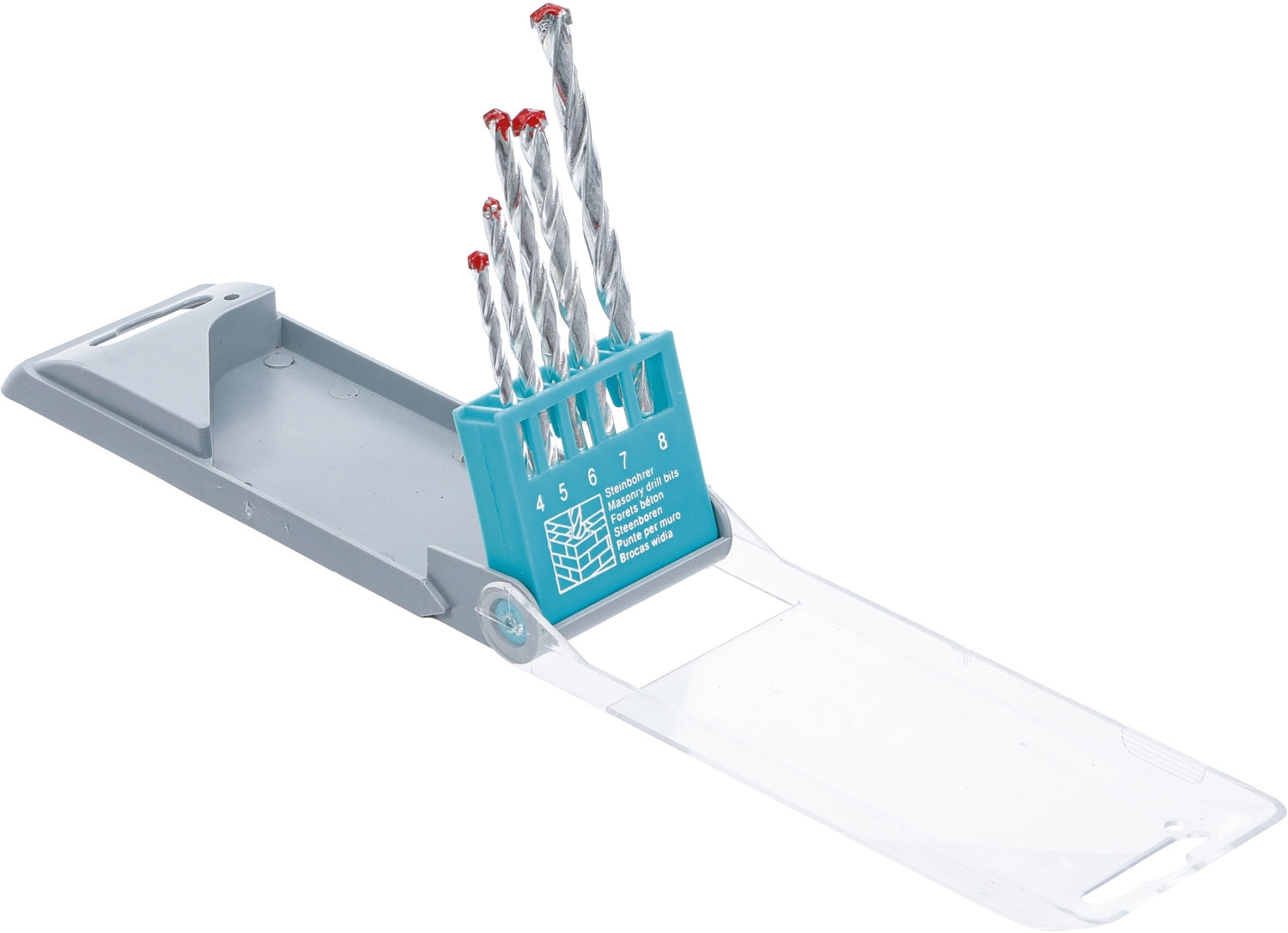 BGS DIY 50805 Satz Steinbohrer Ø4 - 8mm 5 teilig