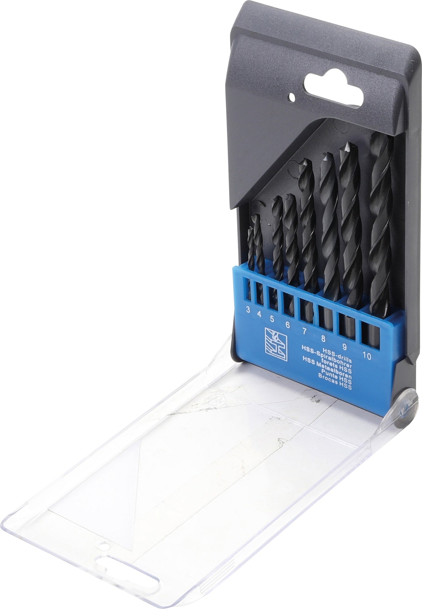 BGS DIY 50808 Satz HSS Spiralbohrer 3 - 10mm 8 teilig