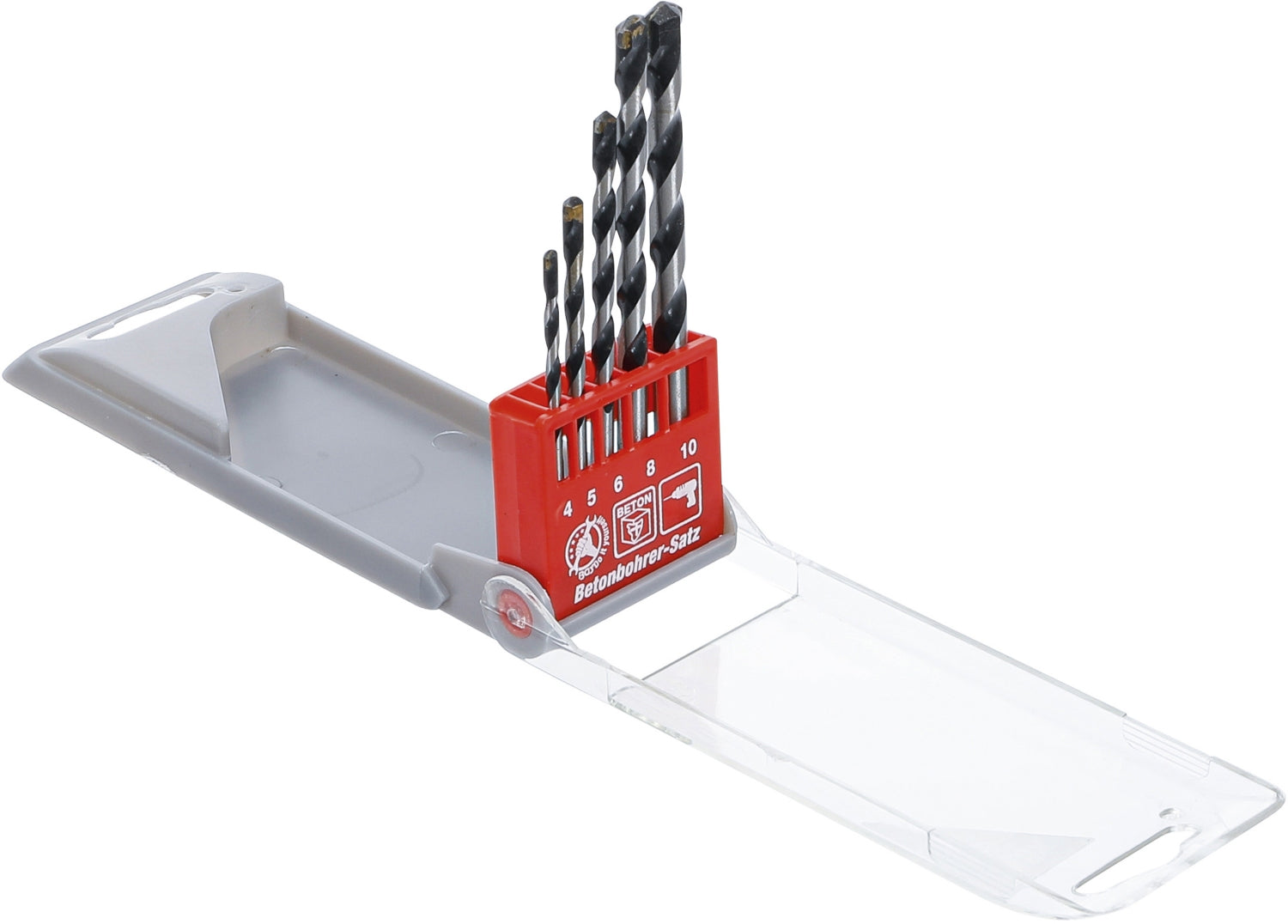 BGS DIY 50816 Satz Betonbohrer Ø4 - 10mm 5 teilig