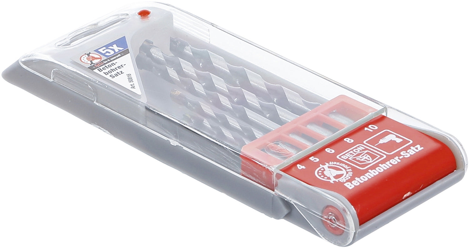 BGS DIY 50816 Satz Betonbohrer Ø4 - 10mm 5 teilig