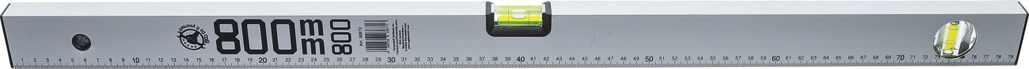BGS DIY 50872 Aluminium Wasserwaage Länge 800mm