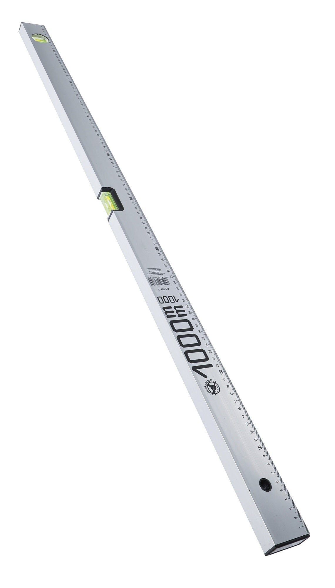 BGS DIY 50873 Aluminium Wasserwaage Länge 1000mm