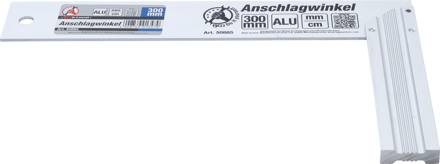 BGS DIY 50885 Anschlagwinkel Länge 300mm