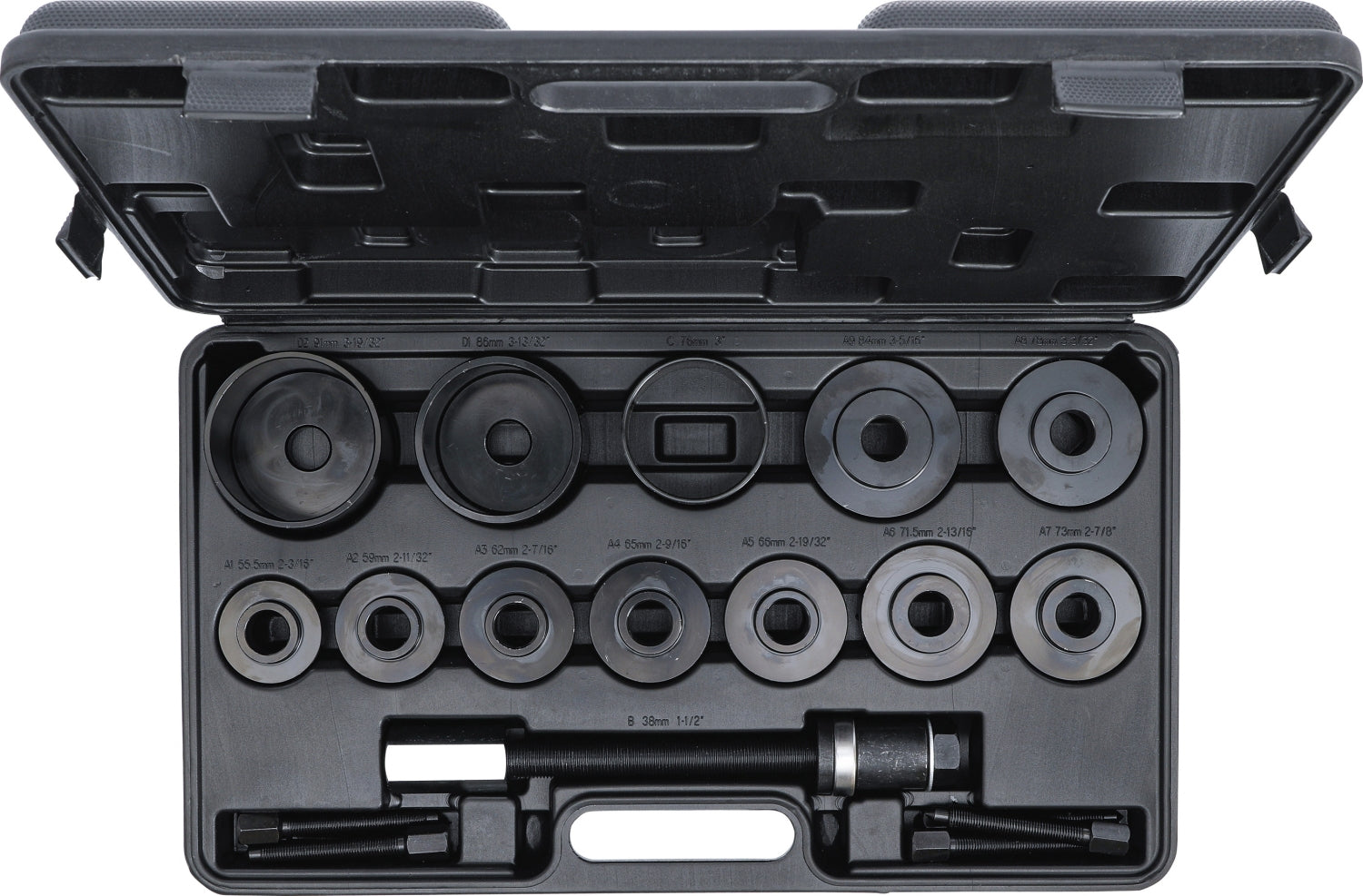 BGS DIY 67310 Satz Werkzeug für Radlager universal 21 teilig