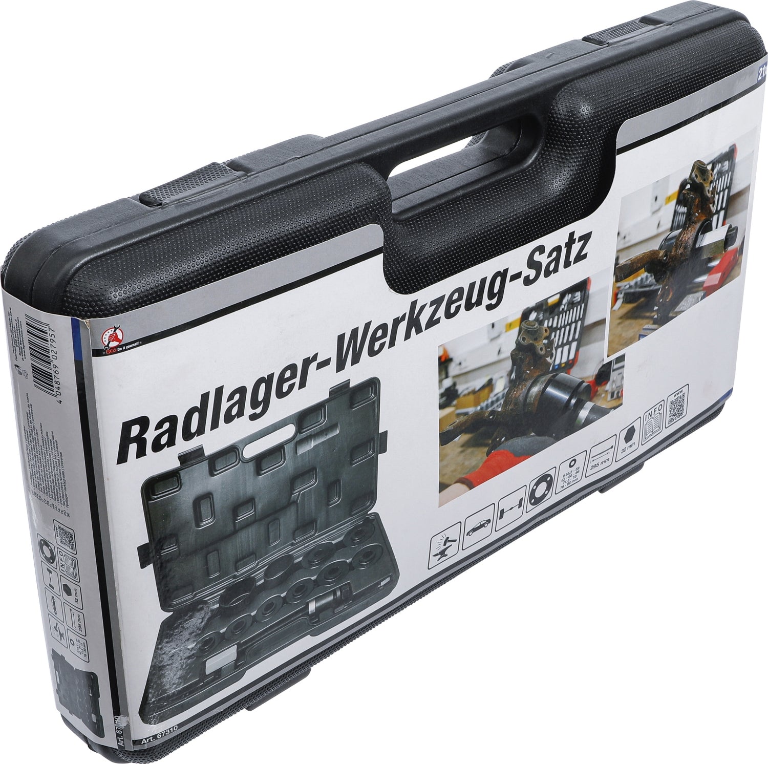 BGS DIY 67310 Satz Werkzeug für Radlager universal 21 teilig