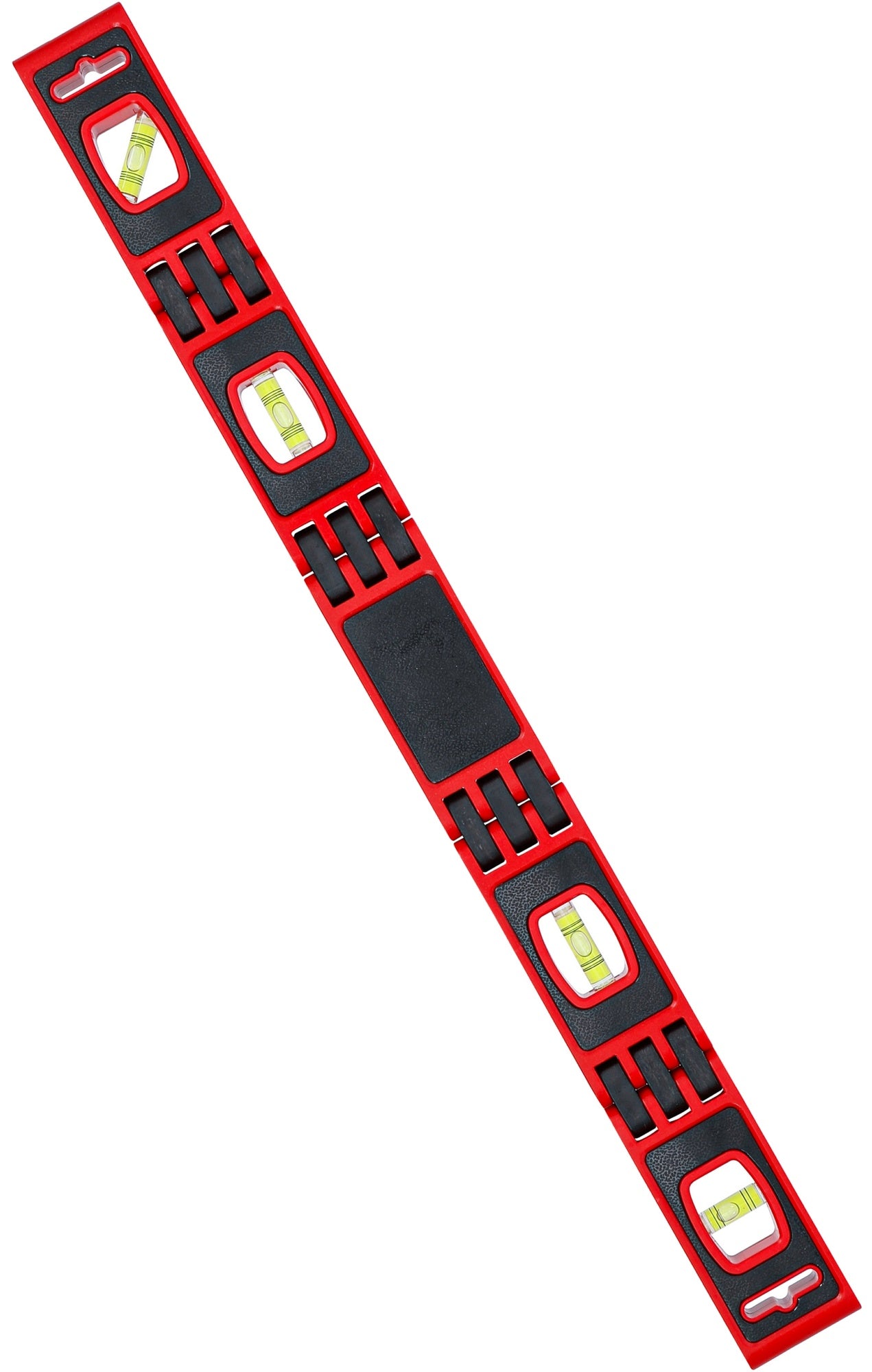 BGS DIY 70116 Wasserwaage flexibel Länge 600mm 5 Gelenke 4 Libellen