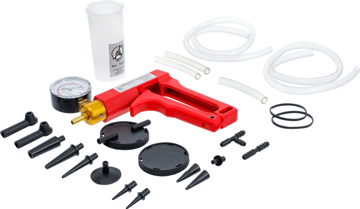 BGS DIY 70205 Vakuumpumpe / Bremsentlüfter maximal 0,7bar