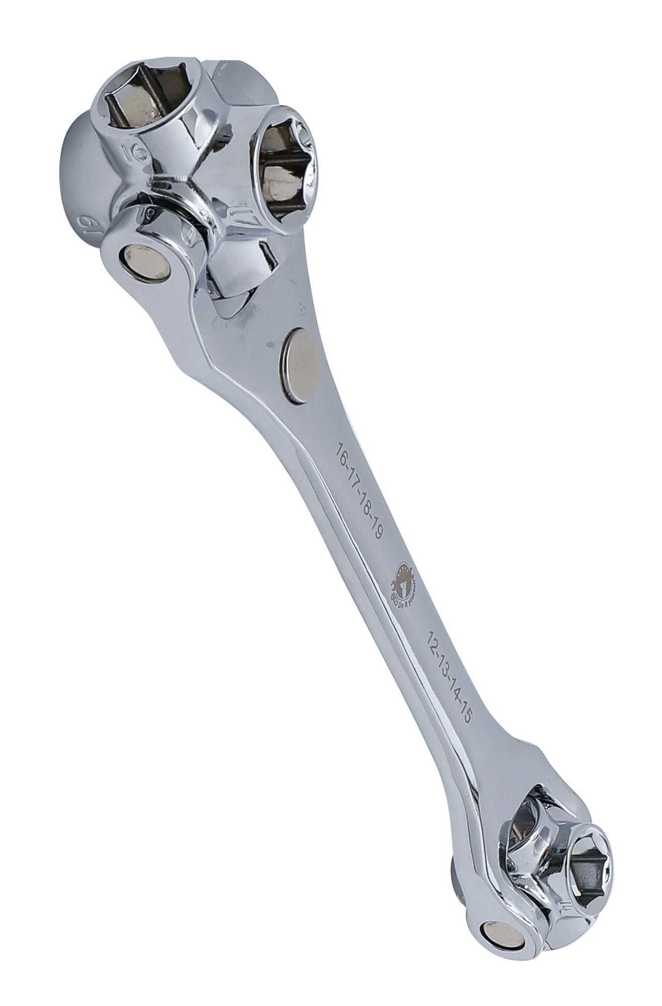 BGS DIY 7075 Spezialschlüssel 8in1 Abtrieb Sechskant SW 12 - 19mm