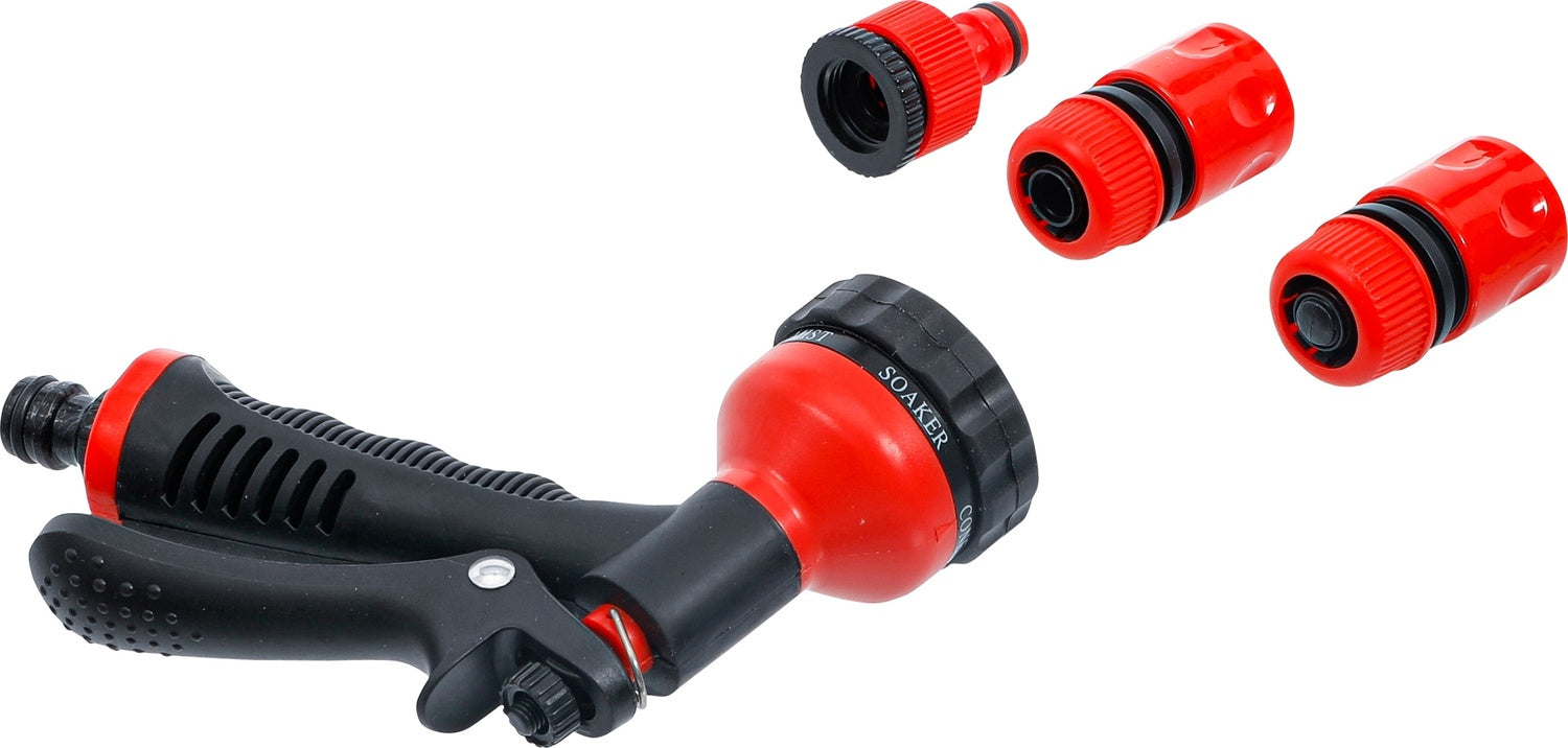 BGS DIY 70905 Multifunktions Garten Handbrause 6 Funktionen 5 teilig