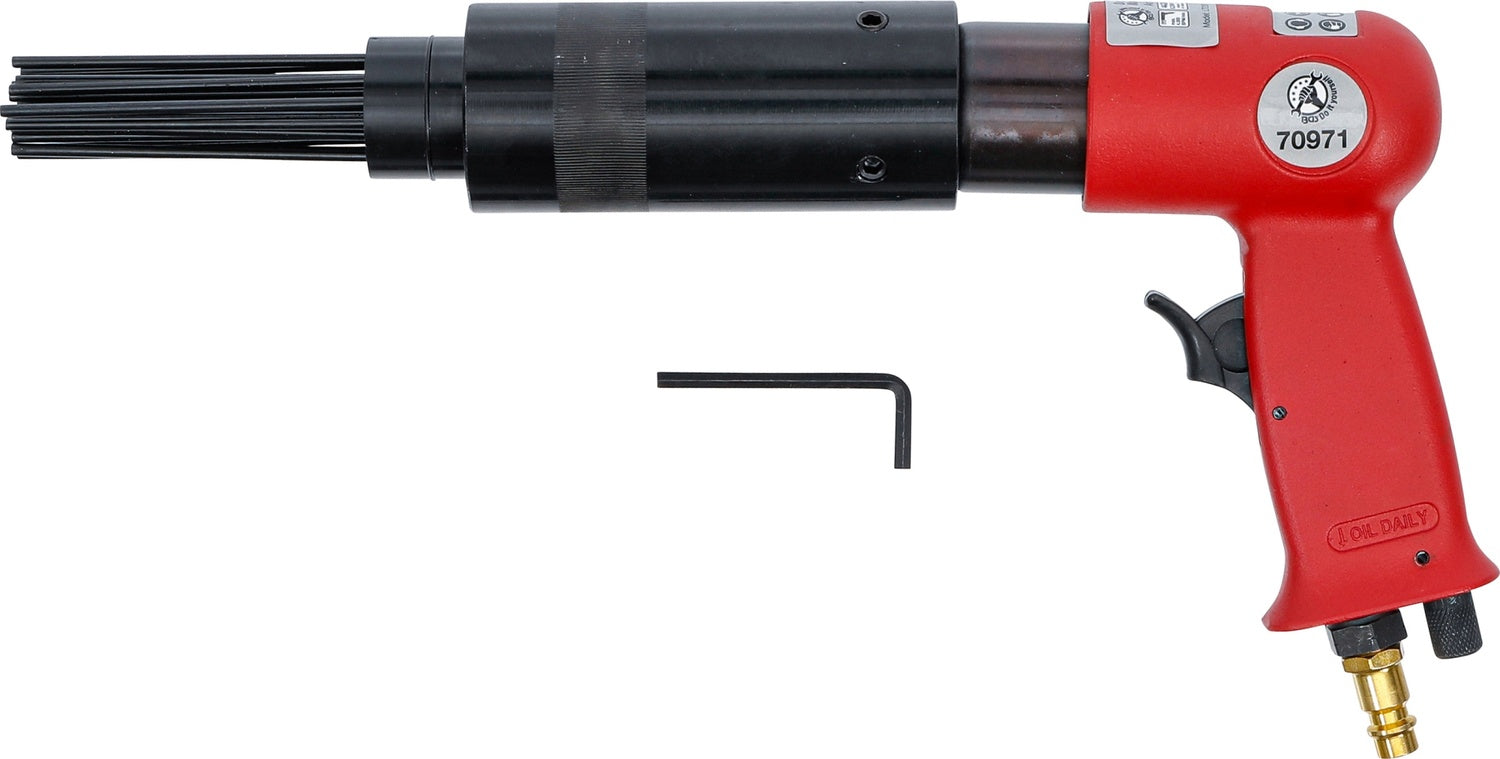 BGS DIY 70971 Druckluft Nadelentroster mit 19 Nadel Ø3mm mit Pistolengriff