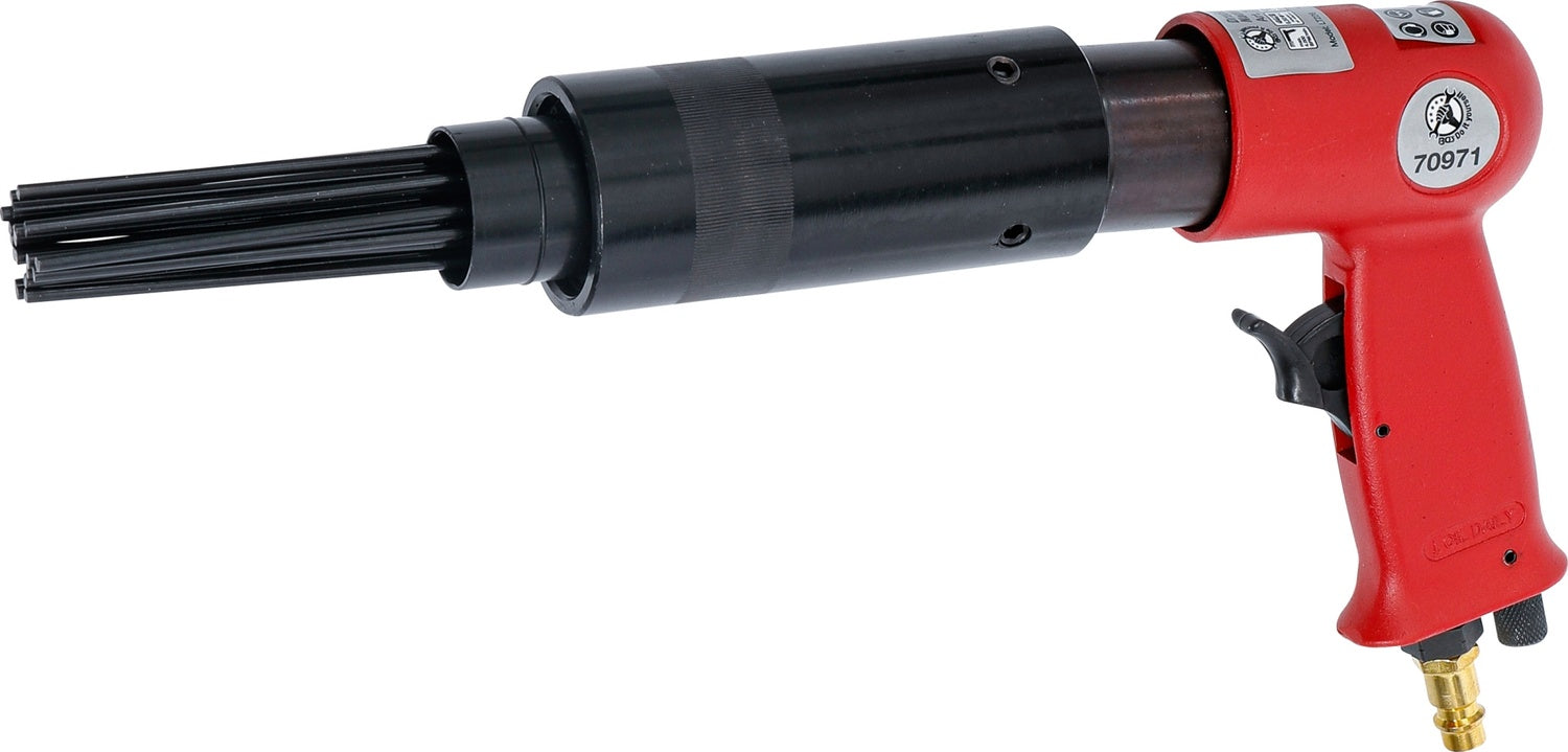 BGS DIY 70971 Druckluft Nadelentroster mit 19 Nadel Ø3mm mit Pistolengriff