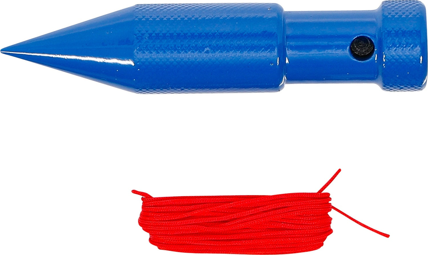 BGS DIY 71018 Satz Senklot mit Schnur Senklotgewicht 200g Lotschnurlänge 6m