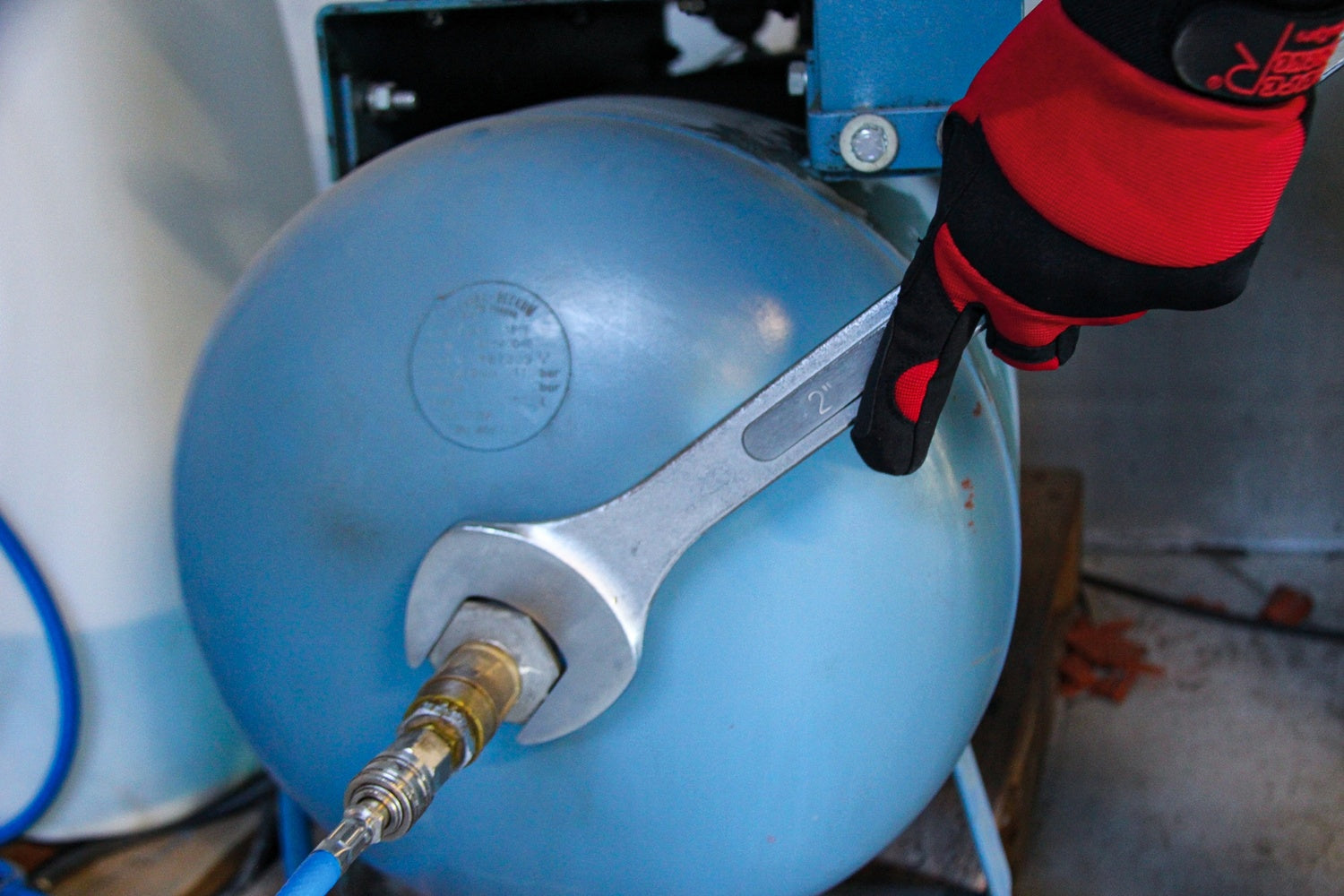 BGS DIY 71026 Satz Ringmaulschlüssel XXL SW 1-5/16" - 2" Zollgrößen warm geschmiedet