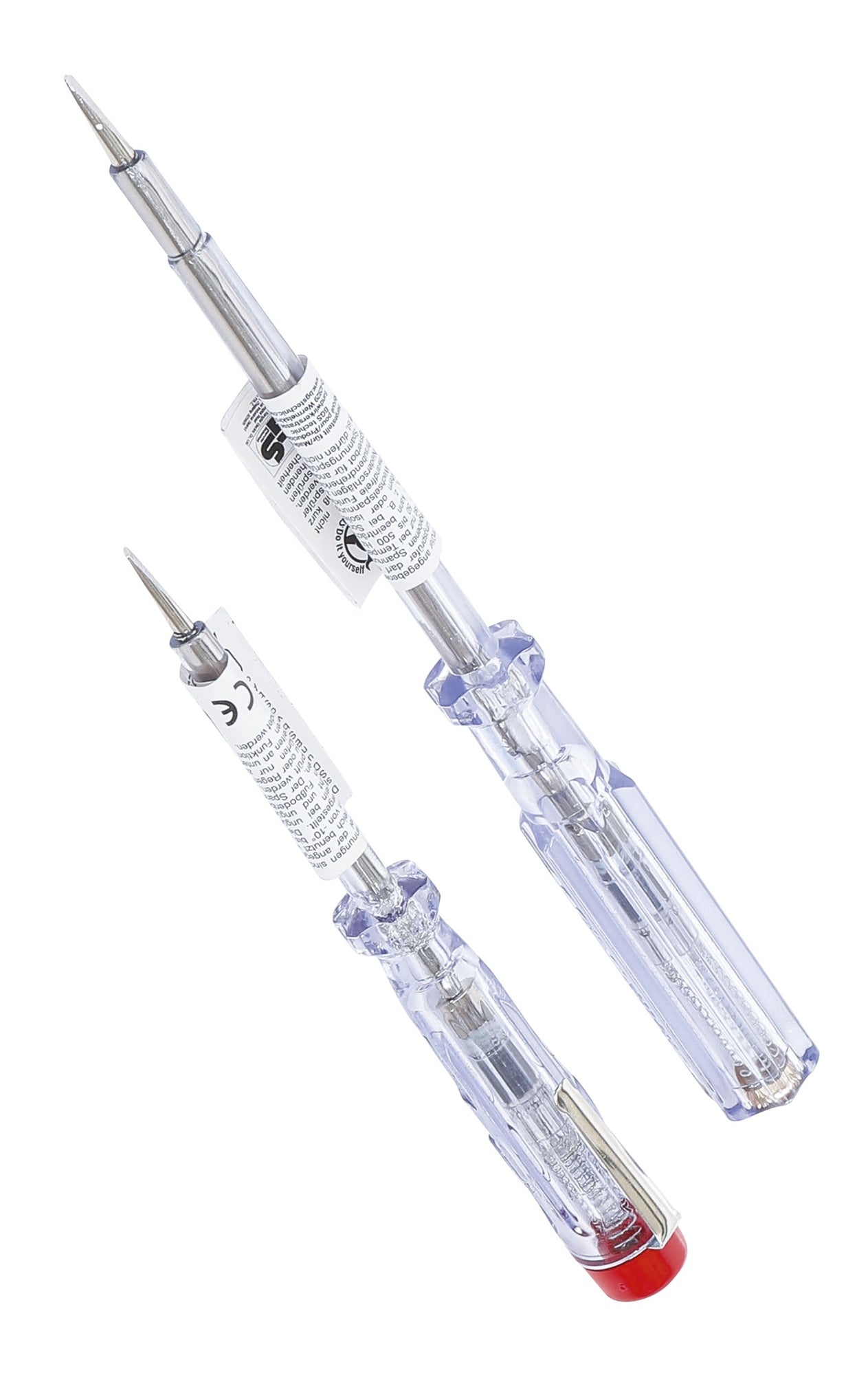 BGS DIY 721 Spannungsprüfer 2 Stück 120-250V Länge 140mm & 190mm