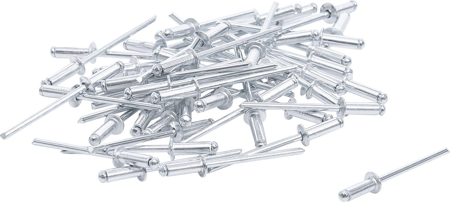 BGS DIY 75847 Sortiment Poppnieten / Blindnieten Ø3,2mm 50 teilig