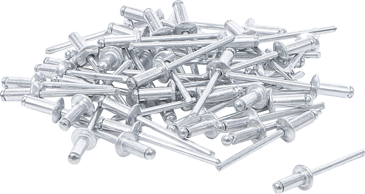 BGS DIY 75848 Sortiment Poppnieten / Blindnieten Ø4,0mm 50 teilig