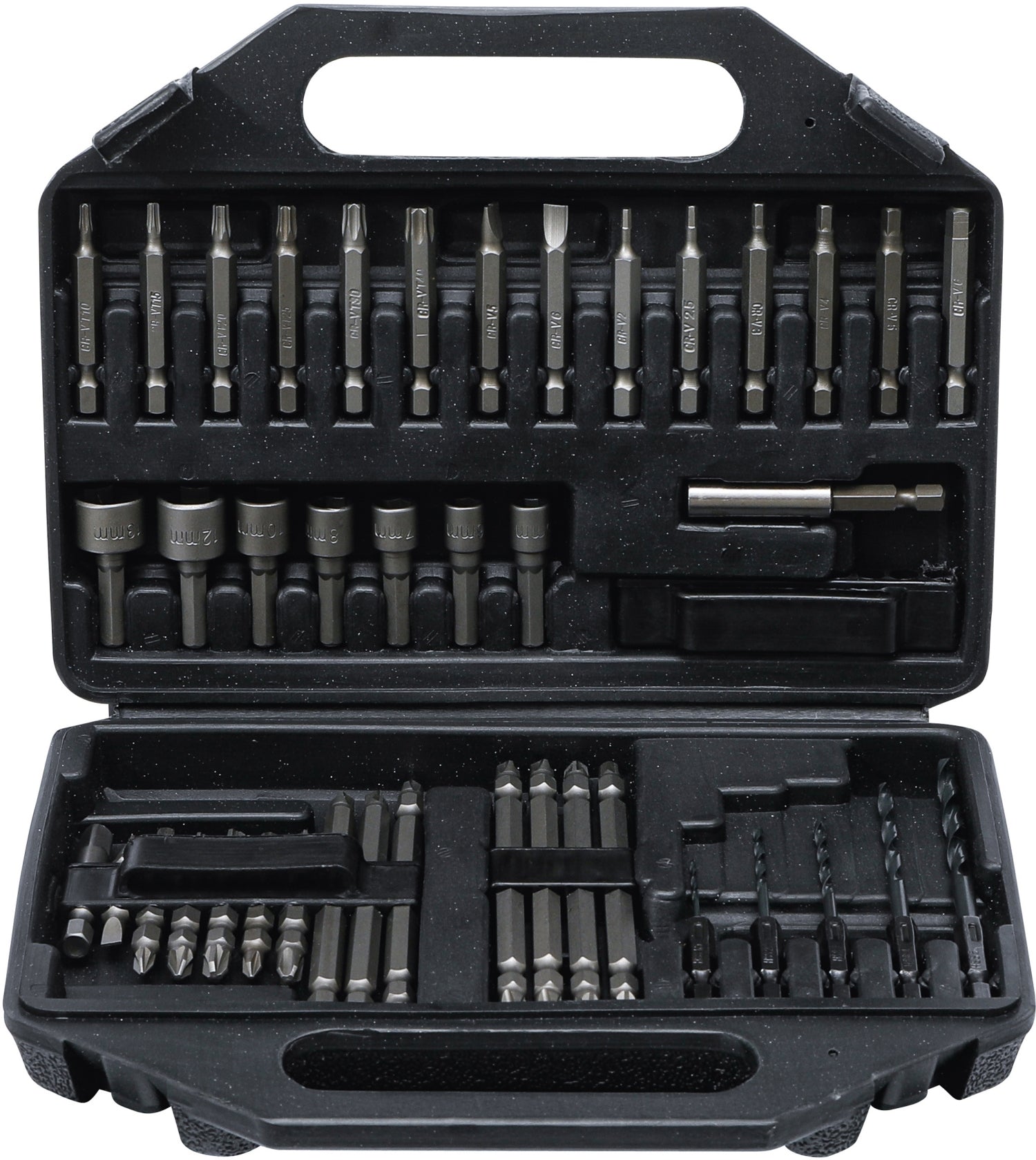 BGS DIY 759 Satz Bits für Bohrmaschinen Antrieb 6,3mm (1/4") 41 teilig