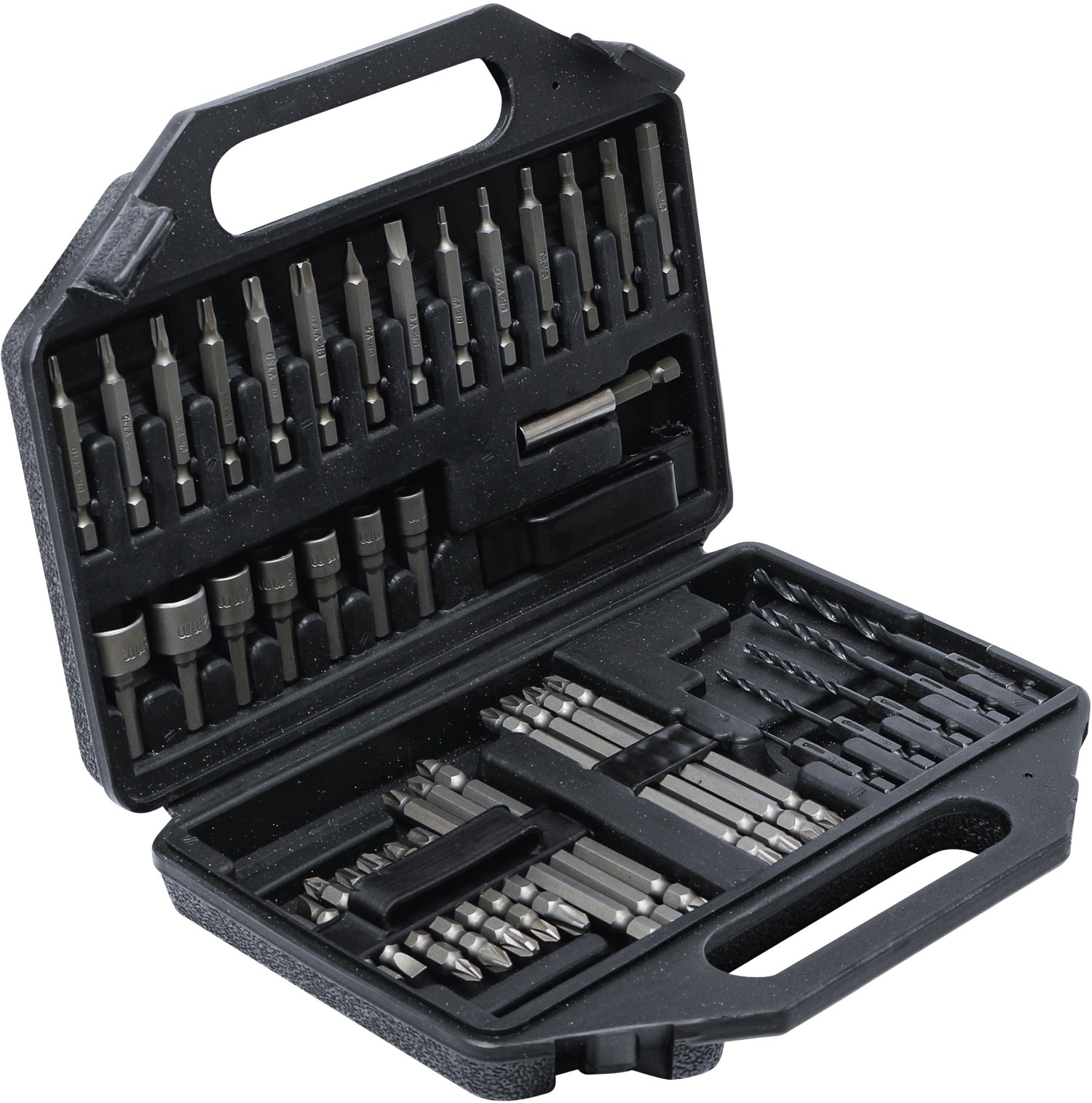 BGS DIY 759 Satz Bits für Bohrmaschinen Antrieb 6,3mm (1/4") 41 teilig