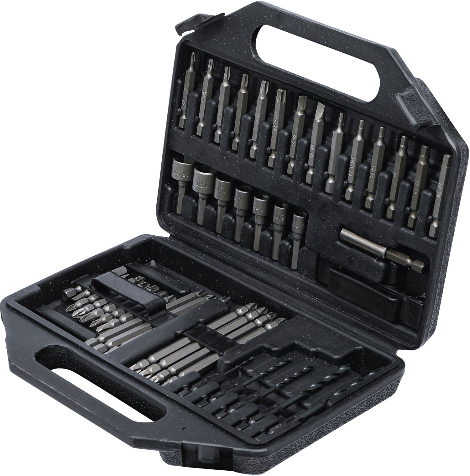 BGS DIY 759 Satz Bits für Bohrmaschinen Antrieb 6,3mm (1/4") 41 teilig