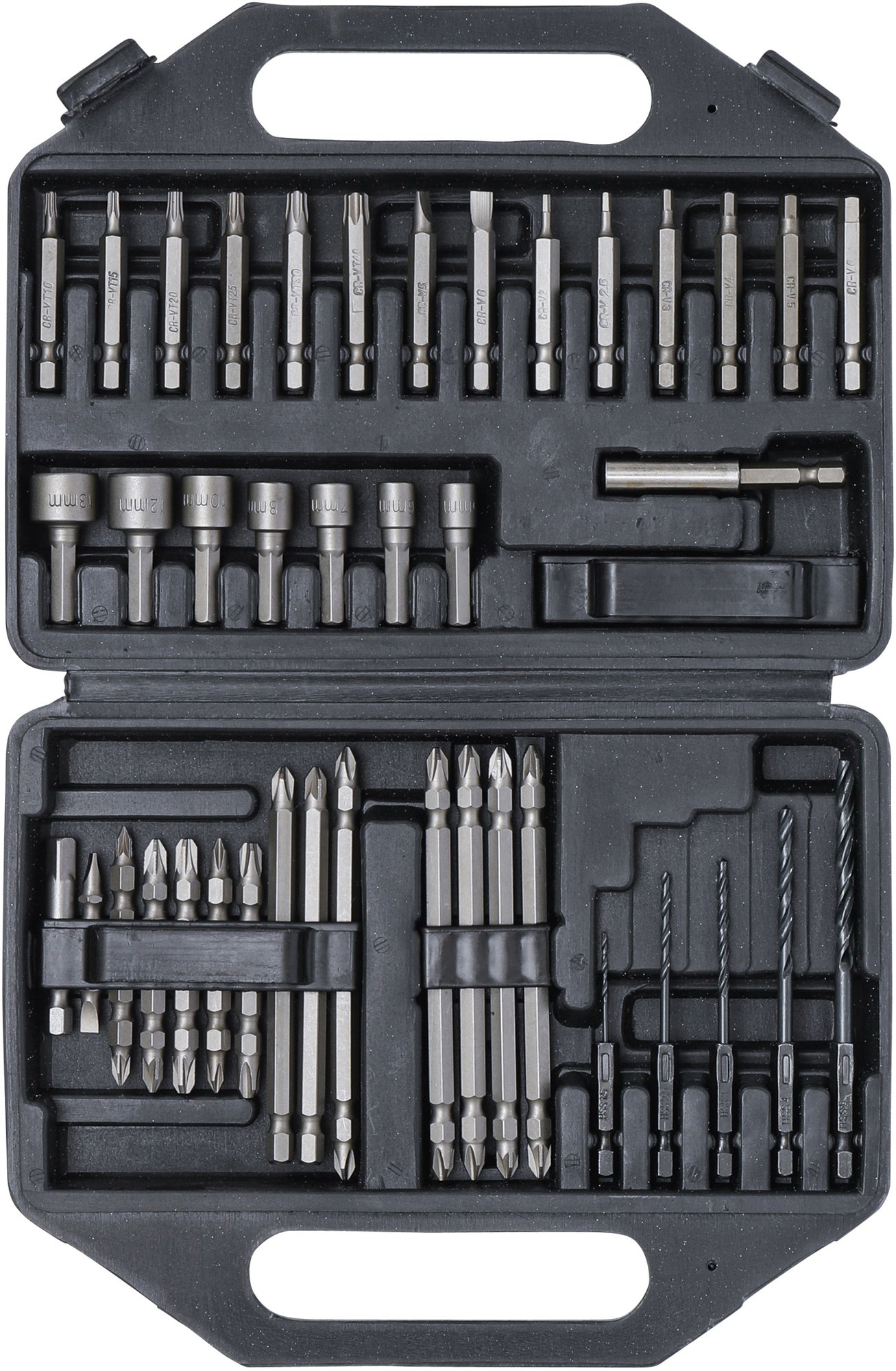 BGS DIY 759 Satz Bits für Bohrmaschinen Antrieb 6,3mm (1/4") 41 teilig