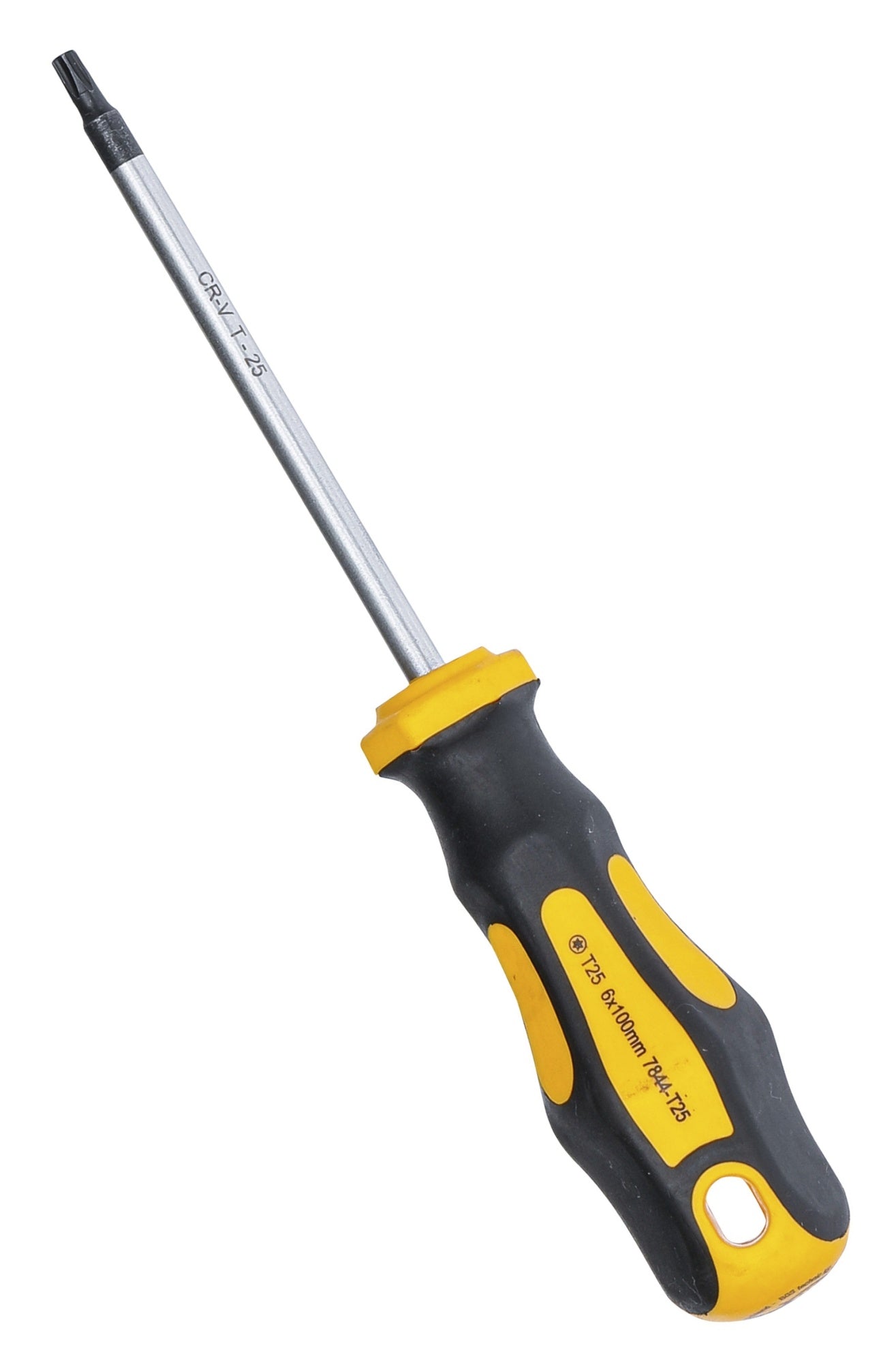 BGS DIY 7844-T25 Schraubendreher Abtrieb T-Profil (für Torx) T25 Klingenlänge 100mm