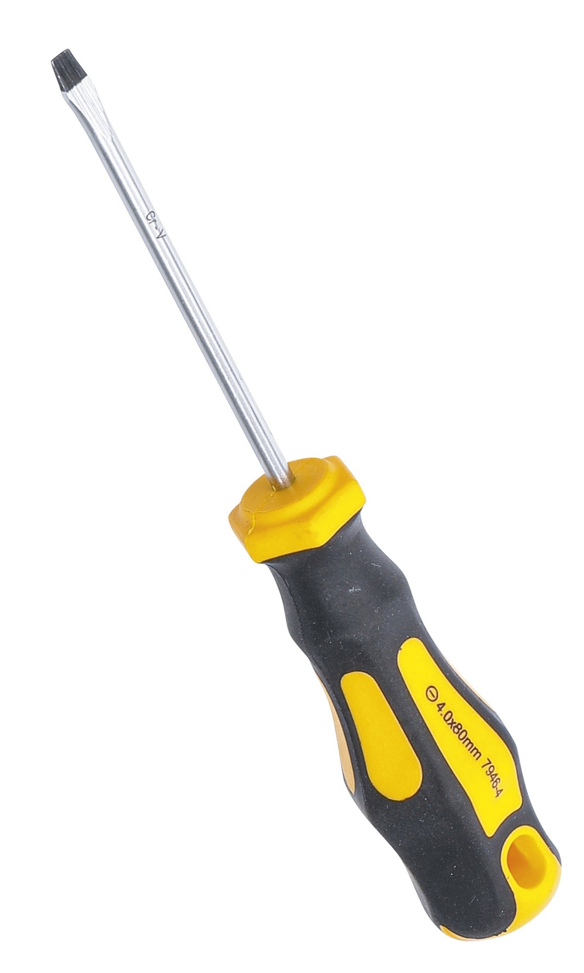 BGS DIY 7946-4 Schraubendreher Abtrieb Schlitz 4mm Klingenlänge 80mm