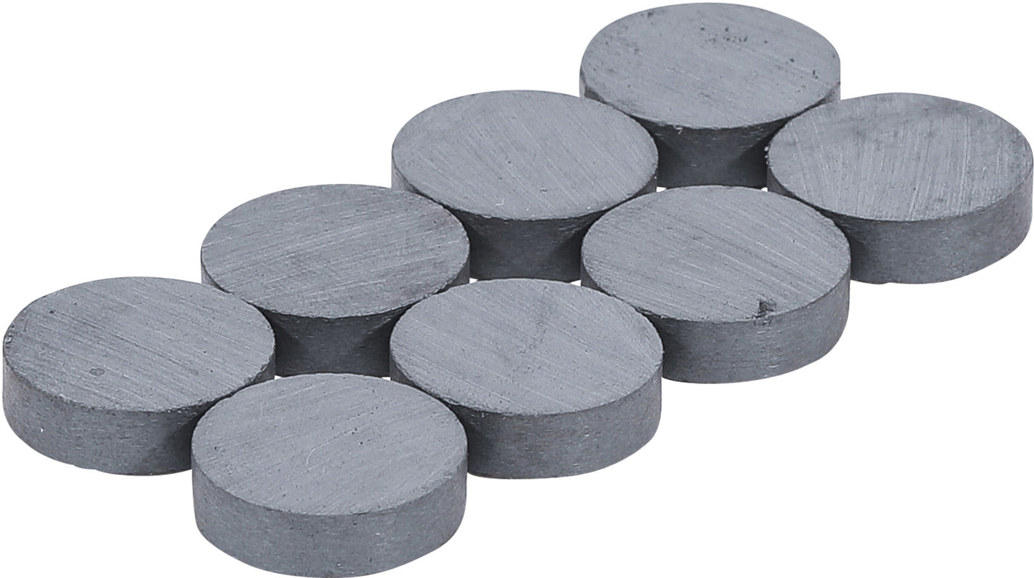BGS DIY 79903 Satz Magnete Keramik rund Ø 18mm 8 teilig