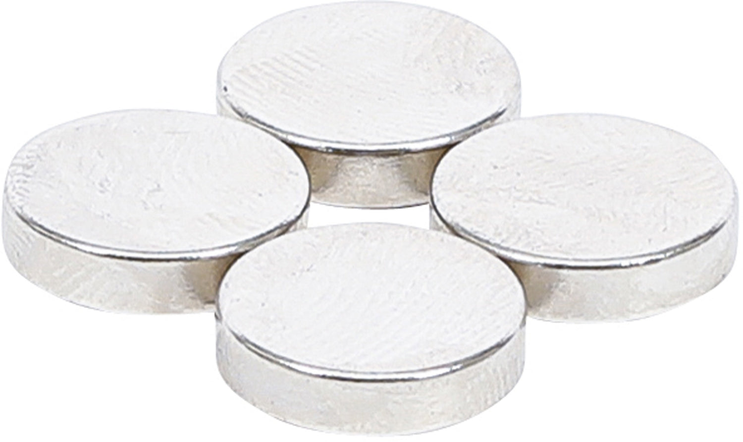 BGS DIY 79909 Satz Magnete extra stark rund Ø 12mm 4 teilig