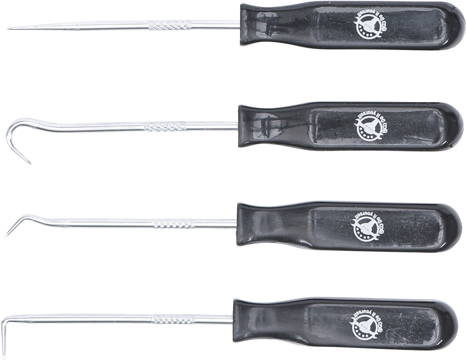 BGS DIY 8016 Satz Mini Haken Länge 135mm 4 teilig