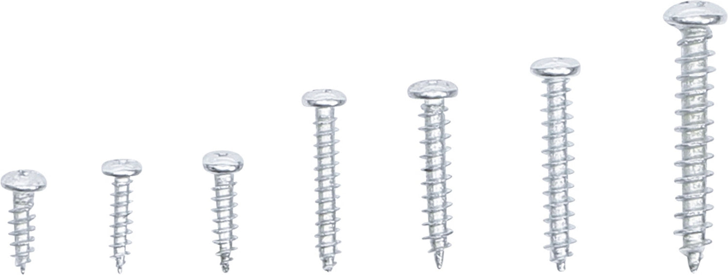 BGS DIY 8072 Sortiment Blechschrauben Kreuzschlitz PH 175 teilig