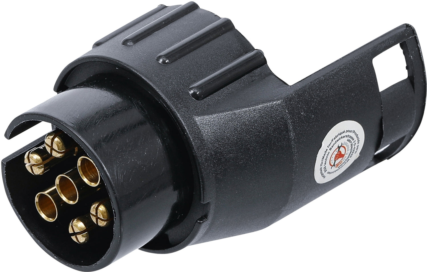 BGS DIY 80753 Adapter für Anhängerstecker 12V 7 polig auf 13 polig