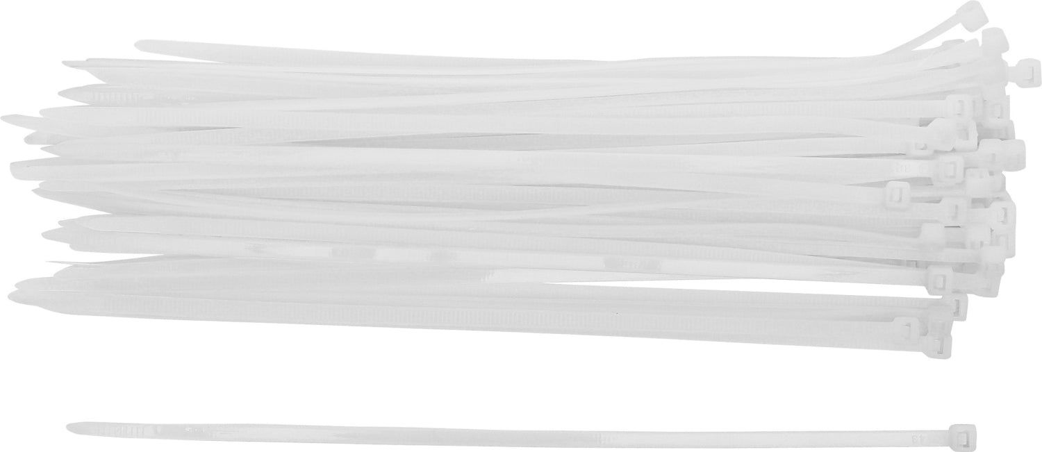 BGS DIY 80770 Sortiment Kabelbinder weiß 4,8 x 250mm 50 teilig