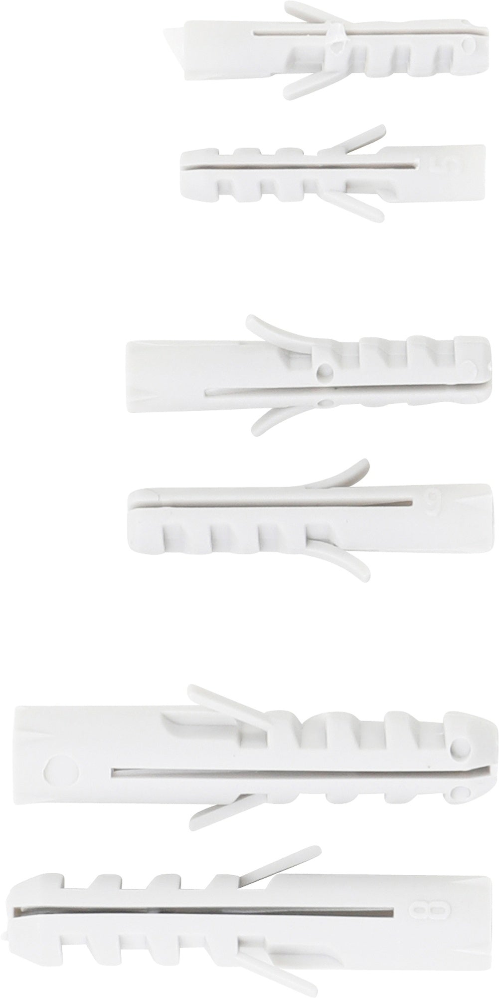 BGS DIY 80850 Sortiment Dübel 5mm 6mm 8mm 400 teilig