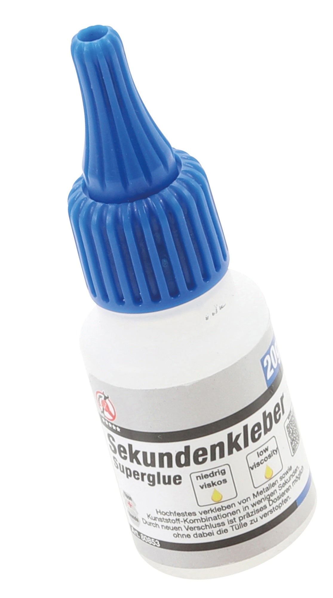BGS DIY 80853 Sekundenkleber niedrigviskos Flasche 20g